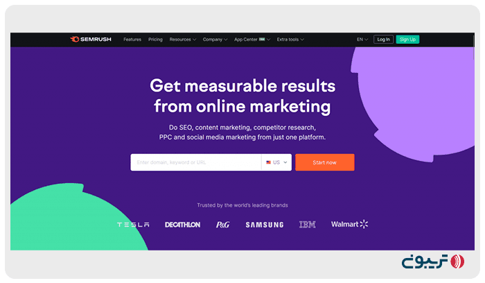 ابزار SEMrush برای کیورد ریسرچ